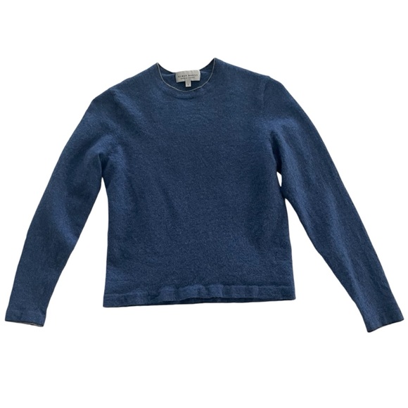 Neiman Marcus 100% Superfine Cashmere Cree Neck Pull Over Sweater - Picture 2 of 7